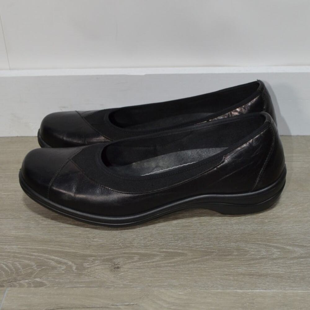 Romika Cassie 21 Deep Brown Leather Slip-on Flat Size 42 11-11.5